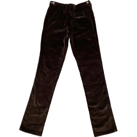 MADE IN USA製 Hunt Blatchford 調節アジャスター付き コーデュロイスラックス ブラウン Lサイズ