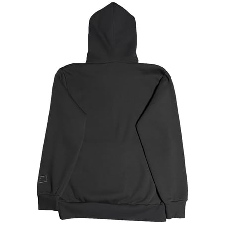 ★新品★ MADE IN ITALY製 MAGLIA 2025年AWモデル S-2814BB 「MAGLIA」 プリント入り 裏起毛 スムースプルオーバーパーカー ブラック M～XLサイズ