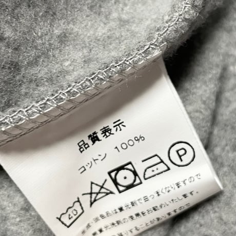 ★新品★ MADE IN ITALY製 MAGLIA 「Monte Bianco」 ロゴプリント裏起毛プルオーバーパーカー ライトグレー M～XLサイズ ユニセックス