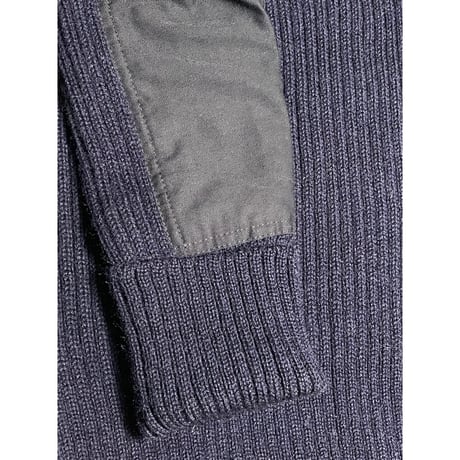 MADE IN ENGLAND製 The Woolly Pully ミリタリーコマンドウールセーター ネイビー 44サイズ