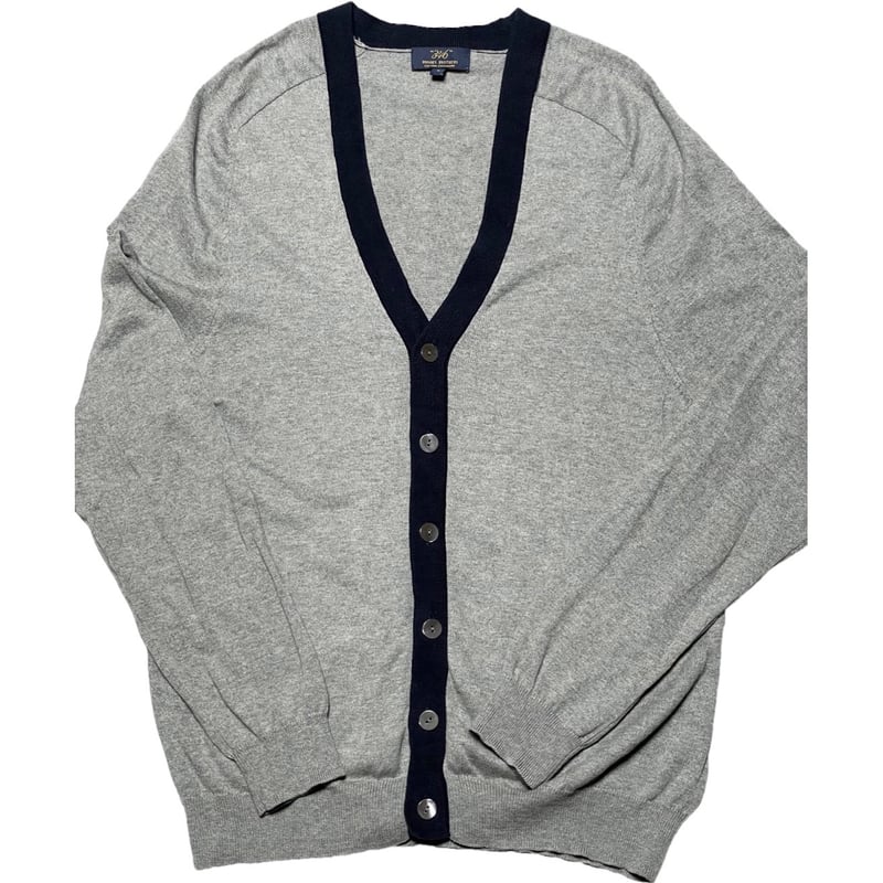 BROOKS BROTHERS 346 カシミヤ混コットンカーディガン グレー S BROOKS BROTHERS 346 カシミヤ混コットンカーディガン グレー S