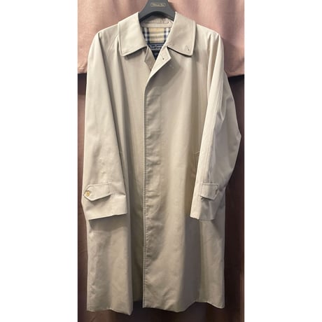 MADE IN ENGLAND製 OLD BURBERRY ステンカラーコート ベージュ