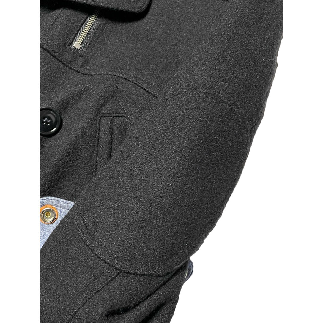 MADE IN USA製 MONITALY ウールPコート ブラック 36サイズ | Ulti