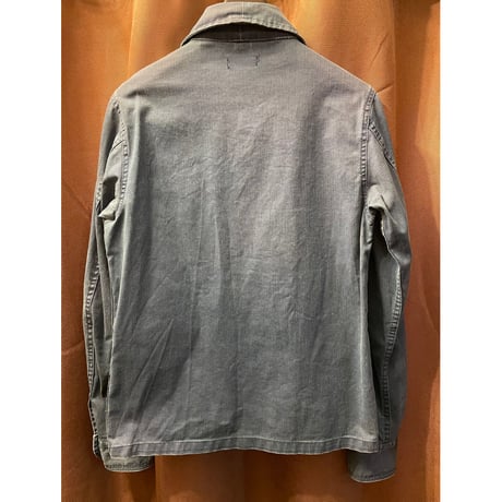 RECOLOURED ARMY From SCOTCH & SODA ダンガリーツイルジャケット インディゴ Sサイズ