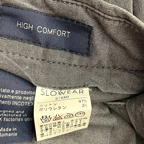 INCOTEX HIGH COMFORT ハーフパンツ ネイビー 50サイズ