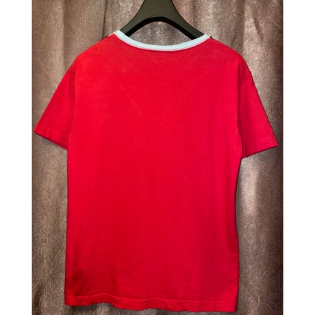 MADE IN JAPAN製 PHENOMENON 2013AWモデル 切り替えTシャツ レッド L/40サイズ