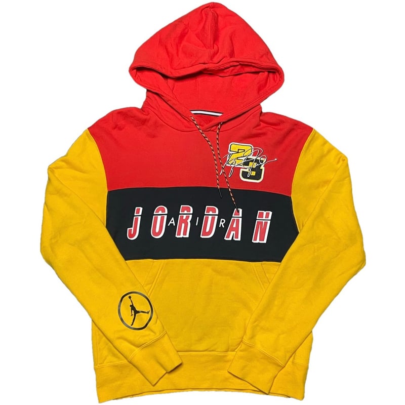AIR JORDAN オーバーサイズロゴ入りプルオーバーパーカー AIR JORDAN オーバーサイズロゴ入りプルオーバーパーカー