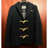 MADE IN ENGLAND製 The DUFFER of ST.GEORGE × LONDON Tradition ショートダッフルコート ネイビー Mサイズ