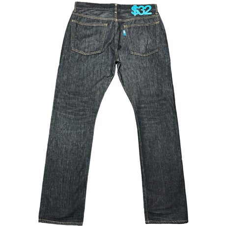 MADE IN JAPAN製 SWAGGER ブラックデニムパンツ ブラック W32サイズ
