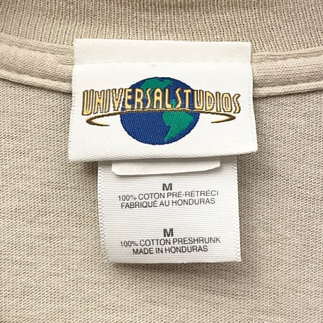 UNIVERSAL STUDIOS JURASSIC PARK プリントTシャツ ベージュ Mサイズ