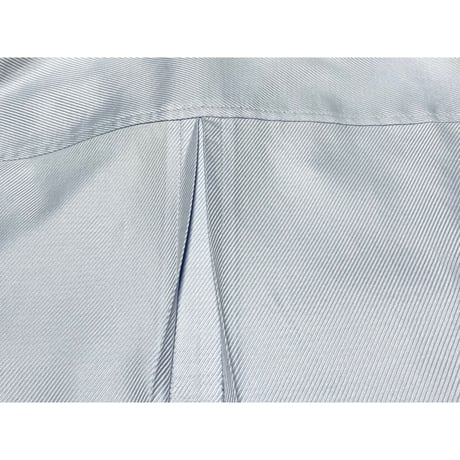 MADE IN ITALY製 BALENCIAGA 長袖シャツ サックスブルー XSサイズ