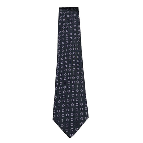 MADE IN ITALY製 TRUSSARDI ドット柄シルクネクタイ パープル