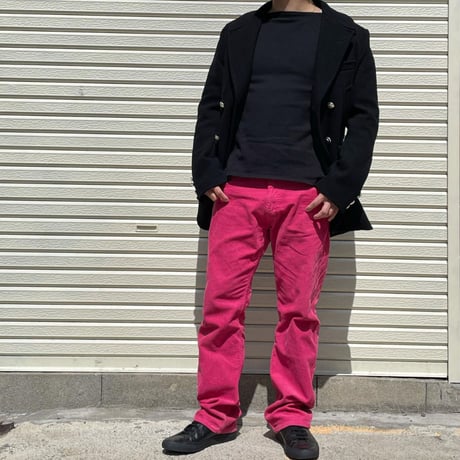 MADE IN JAPAN製 DANIEL CREMIEUX コーデュロイパンツ マゼンタ W32サイズ