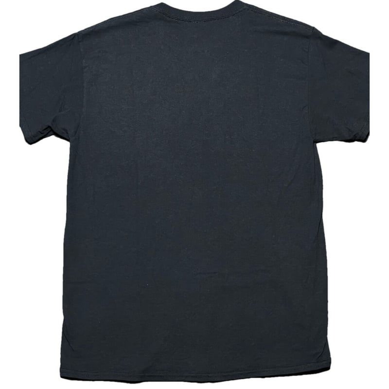 AIR JORDANモチーフ 半袖ロゴTシャツ GILDANボディ ブラック Mサイズ  