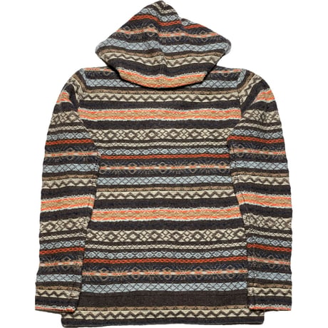 ▲訳あり商品▲ Paul Smith ウールボーダー柄フルジップパーカー マルチカラー Mサイズ
