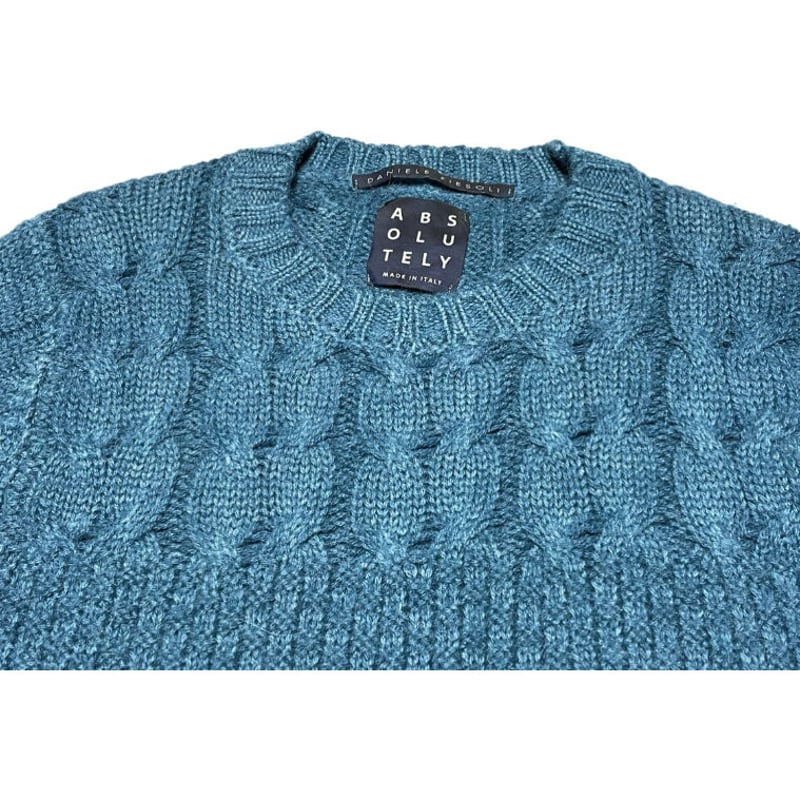 DANIELE FIESOLI◇Made in Italy◇M◇Vネック ニット DANIELE FIESOLI