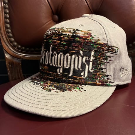 レア NEW ERA × SWAGGER 「The protagonist」 コラボレーションモデル 59FIFTY ベースボールキャップ グレー 7-1/2 59.6cm