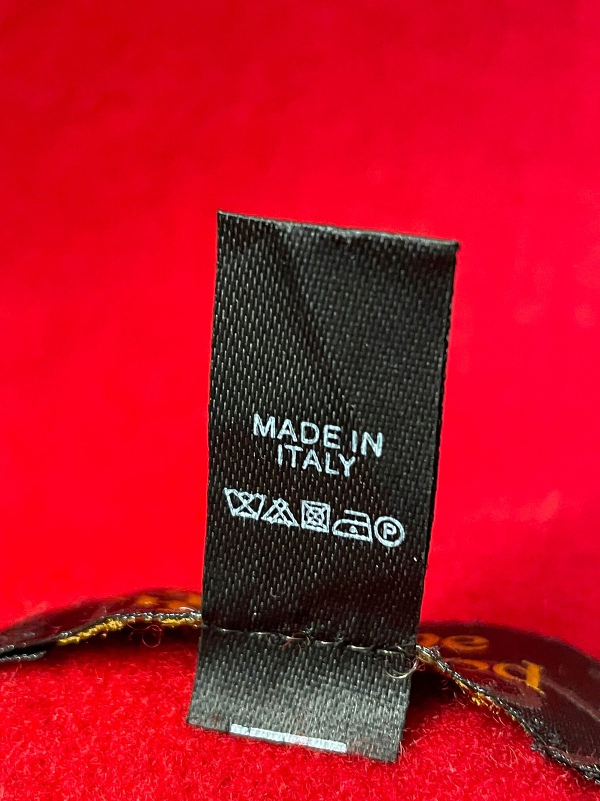 MADE IN ITALY製 Vivienne Westwood ウールマフラー レッド | MADE IN ITALY製 Vivienne Westwood ウールマフラー レッド |