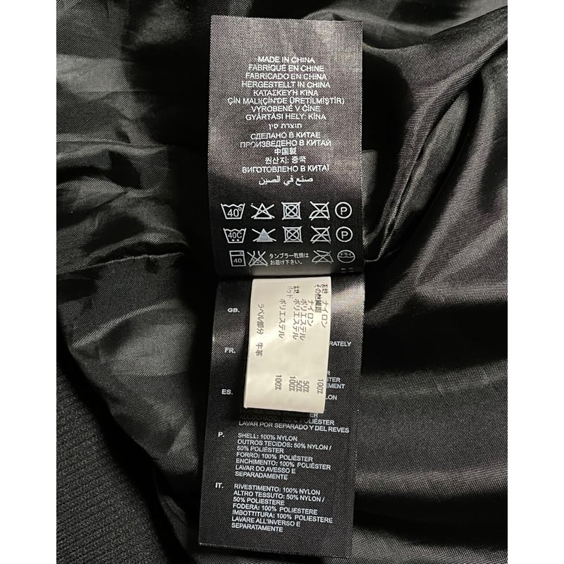 G-STAR RAW ライダース型ダウンジャケット ブラック Sサイズ G-STAR RAW ライダース型ダウンジャケット ブラック Sサイズ