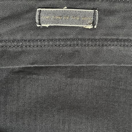 ☆タグ付き新古品☆ MADE IN BULGARIA製 MASON'S スタッズ付きウォッシュ加工ストレッチスラックス ネイビー 54サイズ