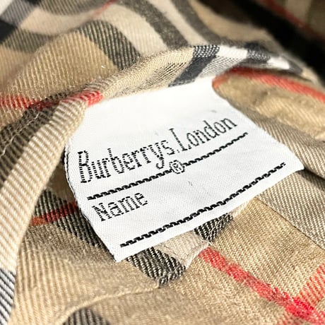 MADE IN ENGLAND製 OLD BURBERRY ステンカラーコート ベージュ