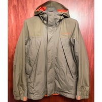 ▲訳あり商品▲ Columbia TITANIUM ナイロンマウンテンジャケット カーキ XSサイズ