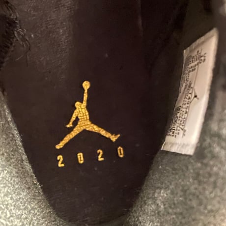 箱、黒タグ付き NIKE AIR JORDAN 6 DEFINING MOMENTS PACK スニーカー ブラック×ゴールド US10/28cm