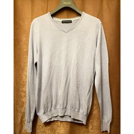 TOMORROWLAND tricot Vネックコットンセーター ライラック Mサイズ
