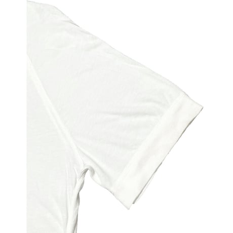 【JOURNAL STANDARD取り扱い】MADE IN USA製 SAVE KHAKI UNITED ヘンリーネックTシャツ ホワイト XSサイズ