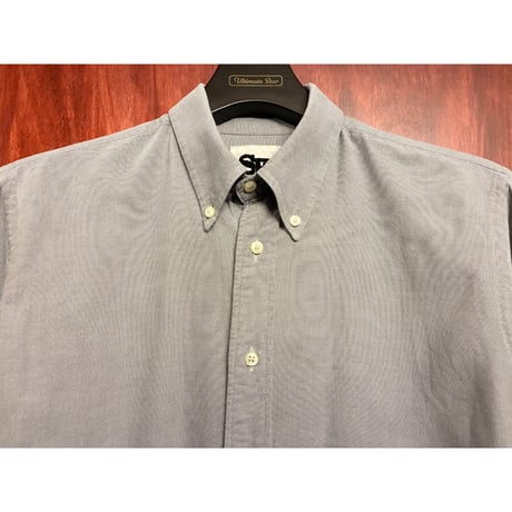 【JOURNAL STANDARD 取り扱い】 MADE IN ITALY製 S.F.R. 976 長袖ボタンダウンオックスフォードシャツ グレー Mサイズ