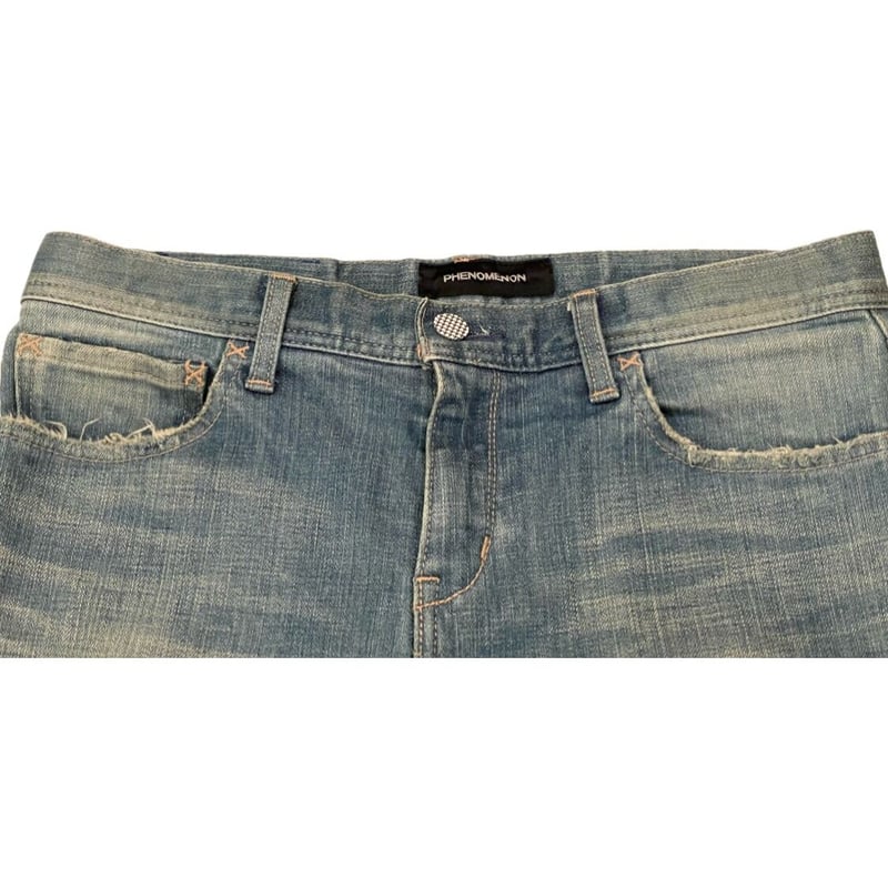 MADE IN JAPAN製 PHENOMENON 2015年SSモデル ストレッチダメージ
