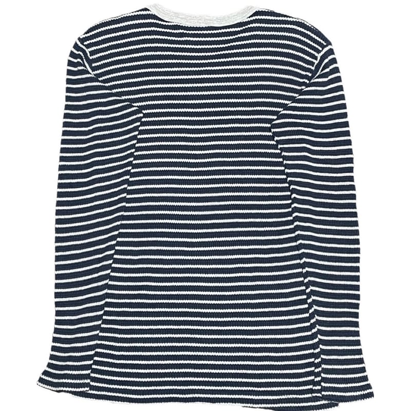 【Sサイズ】SOL - Border L/S Tee (WHITE&NAVY) SOL soonerorlater / BORDER L/S TEE / WHITE & NA