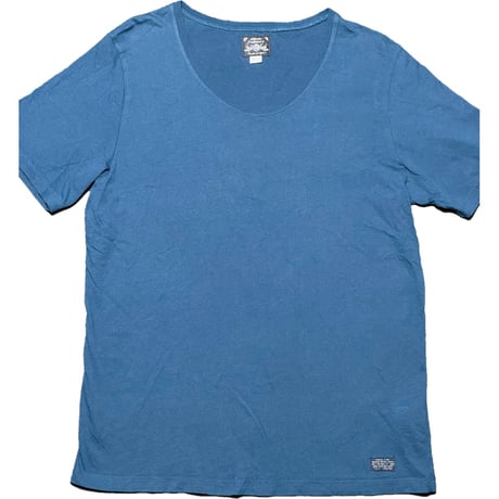 DIESEL クルーネックTシャツ ブルーグリーン Lサイズ