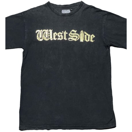 OCTOPUS ARMY ADVISORY WEST SIDE × EAST SIDE Tシャツ ブラック Lサイズ