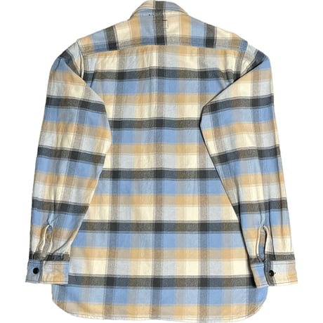 JACK ROSE × HOUSTON UNION MADE CLOTHING 長袖チェック柄ネルシャツ マルチカラー Lサイズ