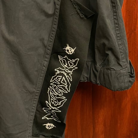 ▲訳あり商品▲ 激レア MADE IN JAPAN製 PHENOMENON 2015FWモデル ミリタリーモッズコート ブラック M/38サイズ