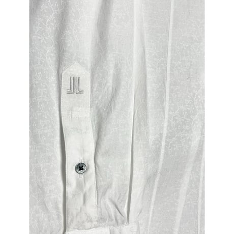 MADE IN JAPAN製 LANVIN en Bleu 長袖シャツ ホワイト 48サイズ