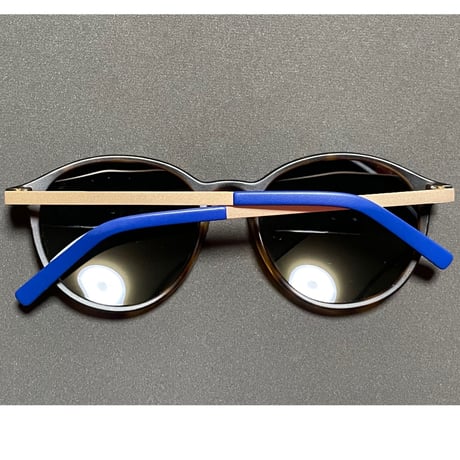 展示品渡し ★新品★ MADE IN ITALY製 SARAGHINA MELINA Polar 325-GE サングラス べっ甲色 ブラックレンズ