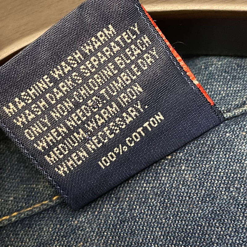 希少 MADE IN USA製 EDWIN 長袖デニムシャツ インディゴ Mサイズ