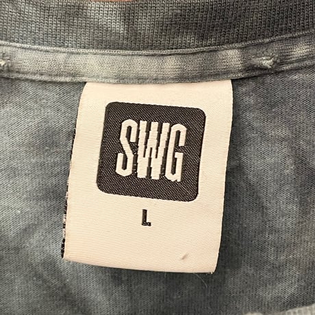 MADE IN JAPAN製 SWAGGER 長袖タイダイ染めTシャツ マルチカラー Lサイズ