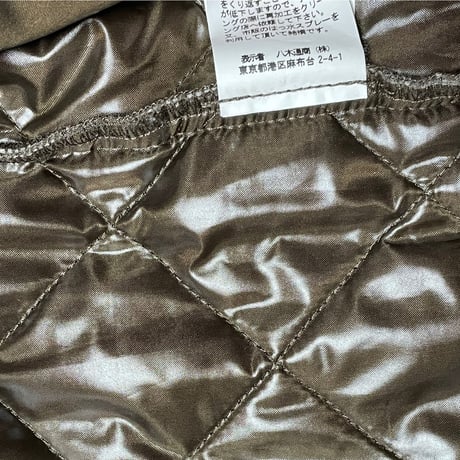 Traditional Weatherwear フード付きキルティングコート ブラウン 40サイズ