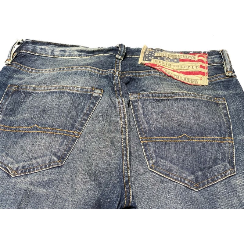 DENIM&SUPPLY RALPH LAUREN デニムパンツ インディゴ W29-L32サ