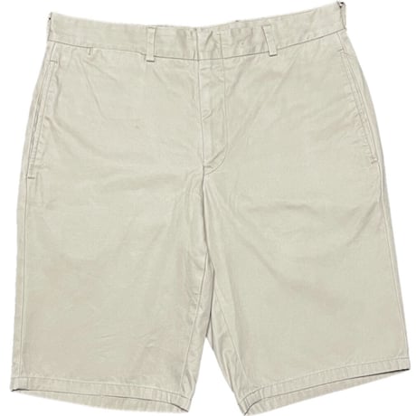 ▲訳あり商品▲【TOMORROWLAND取り扱い】MADE IN USA製 GITMANBROS ハーフパンツ ベージュ W30サイズ