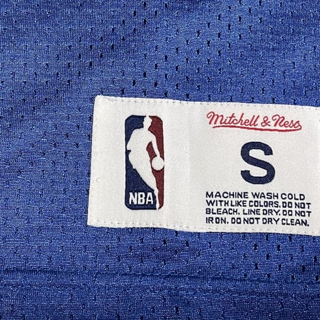 ☆タグ付き新古品☆ mitchell & ness × HARDWOOD CLASSICS × NBA ORLANDO MAGIC バスケットボールゲームジャージ ブルー Sサイズ