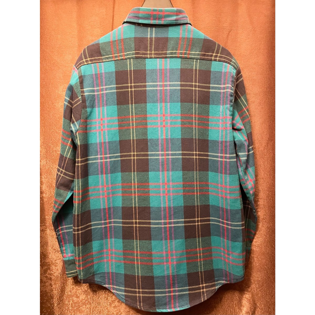 MADE IN PORTUGAL製 80s~90s LEVI'S Alaska 長袖チェック柄 MADE IN PORTUGAL製 80s~90s LEVI'S Alaska 長袖チェック柄