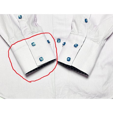 ▲訳あり商品▲ MADE IN ITALY製 ANDREA PALOMBINI ボタンダウン長袖ドレスシャツ パープル Sサイズ