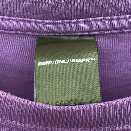 EMPIRE プリントTシャツ パープル