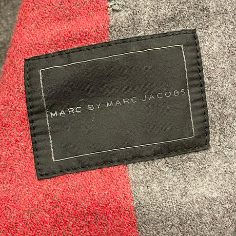 MARC BY MARC JACOBS ウール切り替えフルジップジャケット ブラック Sサイズ