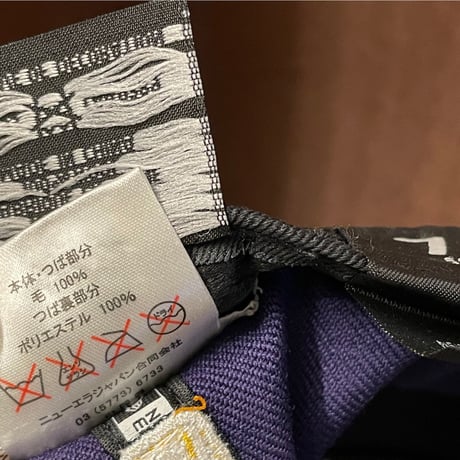 激レア NEW ERA × LOS ANGELES LAKERS KOBE BRYANTモデルベースボールキャップ パープル 7-3/8 58.7cm