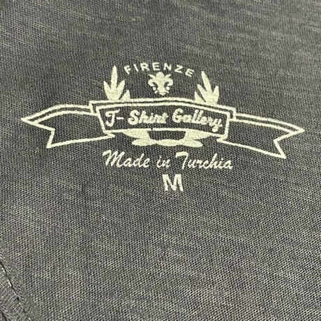 FIRENZE T-Shirt Gallery VネックTシャツ チャコールグレー Mサイズ